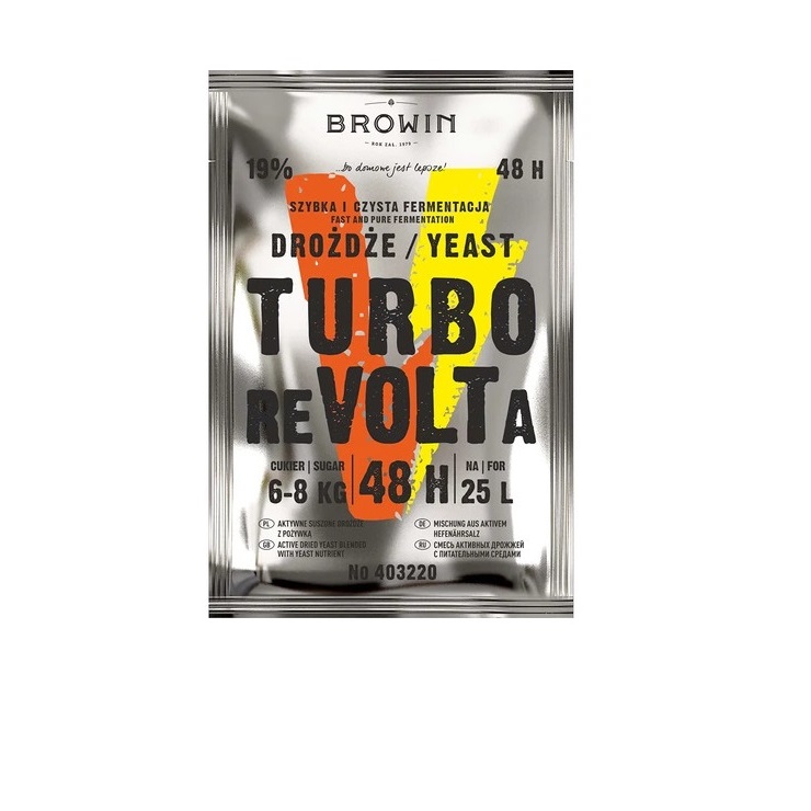 TURBO reVOLTa“ distiliavimo mielės 48h „Revolta