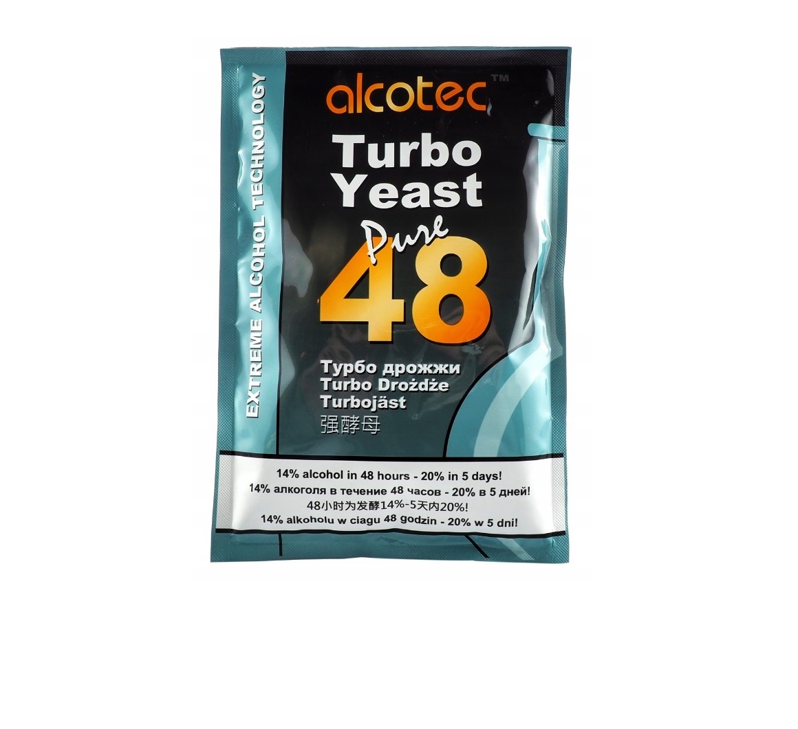 Mielės „Alcotec 48 Turbo PURE“