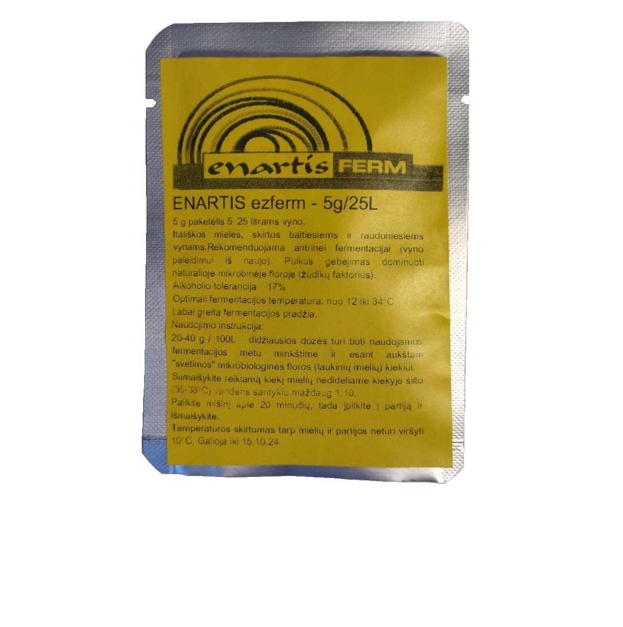 Mielės ENARTIS FERM EZFERM  5G