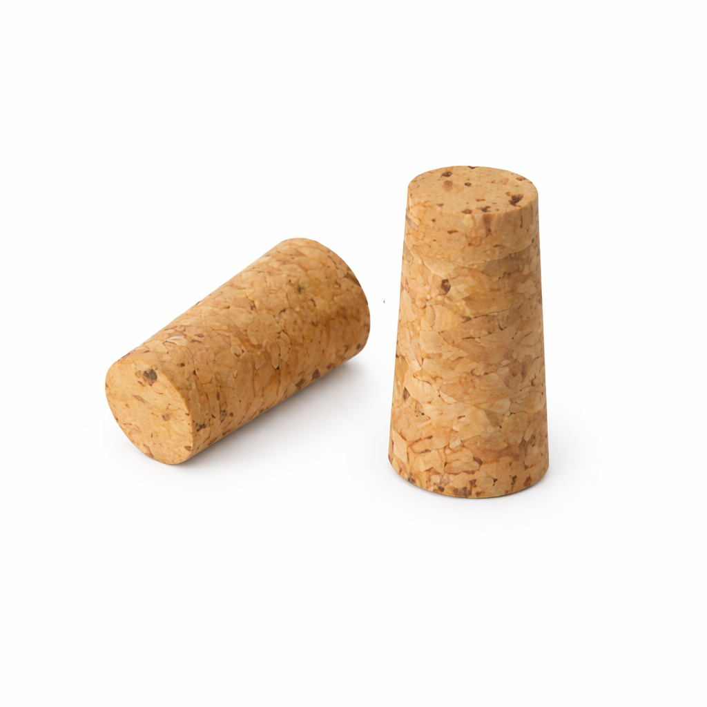 21/16 kamštienos kūginis kamštis 1 vnt.