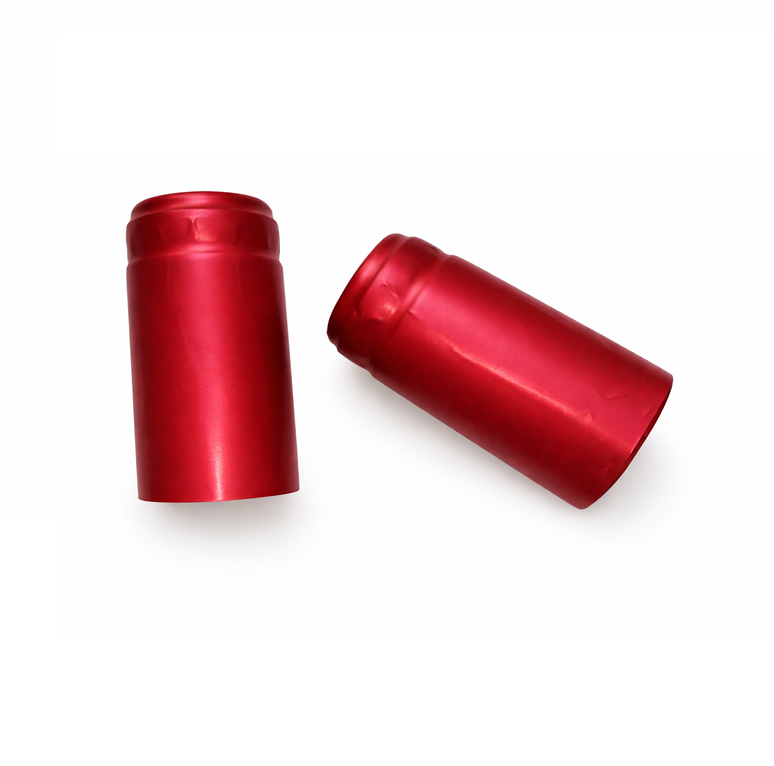 Universalūs termiškai susitraukiantys dangteliai. Bordo spalvos su nuplėšimo juostele