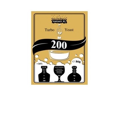 Turbo mielės Aroma XL 200