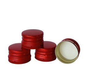 Metalinis užsukamas kamštelis PP 31.5x24 (Bordo)